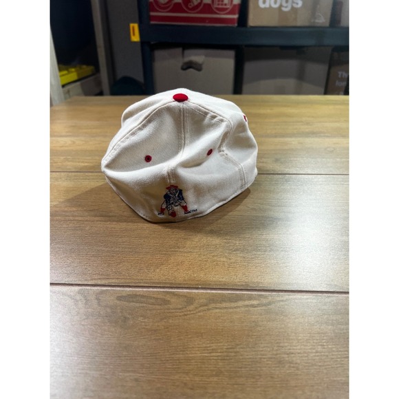 Vintage 90s New England Patriots New Era Pro Model Fitted Hat 100% Wool Rare - Picture 4 of 10